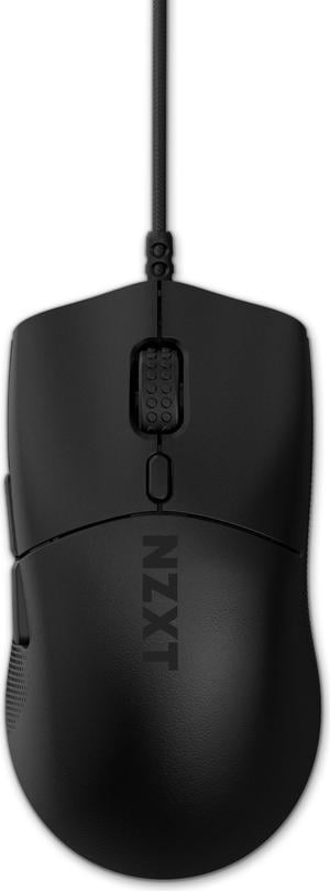 NZXT Lift 2 Symm ULTRA LIGHTWEIGHT Symmetrical Wired Gaming Mouse, optical switches, 26,000 DPI, 8K polling rate, Black