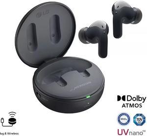 LG TONE Free T90 Dolby Atmos with Dolby Head Tracking True Wireless Bluetooth Earbuds  Black