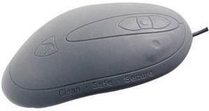 SEAL SHIELD SSM3 Gray USB Wired Optical Washable Scroll Mouse