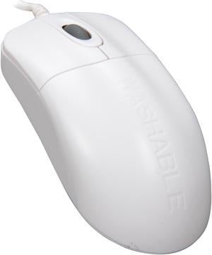 SEAL SHIELD SILVER STORM Optical Mouse STWM042 White 2 Buttons 1 x Wheel USB Wired Optical Mouse
