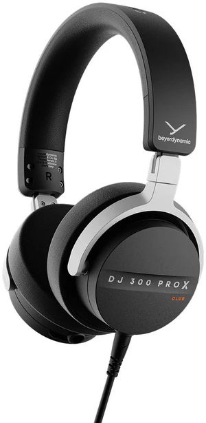 beyerdynamic DJ 300 Pro X Club Professional DJ Headphones, 2-in-1 On & Over-Ear Cups, Black/Silver (1001971) beyerdynamic DJ 300 Pro X Club Professional DJ Headphones, 2-in-1 On & Over-Ear Cups, Black/Silver (1001971)