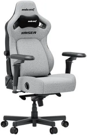 Andaseat Kaiser 4 XL Premium Gaming Style Office Chair / Ash Grey