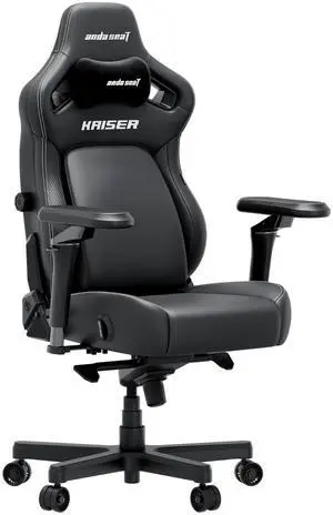 Kaiser 4 XL PREMIUM GAMING CHAIR - Elegant Black