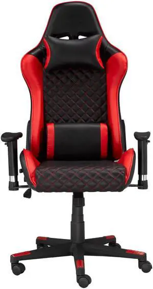 Brassex Gaming Chair - Black/Red (3800)