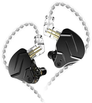 KZ ZSN Pro X Dual Driver in Ear Monitor Headphones 1BA 1DD Wired Earphone HiFi Sport Gaming Earbuds Clarity Sound & Deep Bass IEM for Gamers Musician Singer Audiophile (Black Without Microphone) KZ ZSN Pro X Dual Driver in Ear Monitor Headphones 1BA 1DD Wired Earphone HiFi Sport Gaming Earbuds Clarity Sound & Deep Bass IEM for Gamers Musician Singer Audiophile (Black Without Microphone)