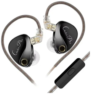 KZ Castor Pro Tunable in Ear Monitor, Improved Bass in Ear Headphones (Black With Microphone) KZ Castor Pro Tunable in Ear Monitor, Improved Bass in Ear Headphones (Black With Microphone)