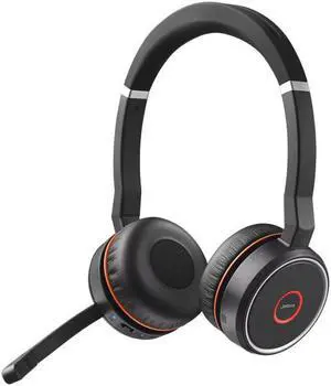 Jabra Evolve 75 SE Supra-aural Headset - Link380a MS Stereo