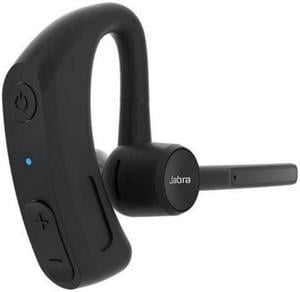 Jabra Perform 45 Ear Hook Mono Bluetooth Headset - Advanced Ultra Noise Cancelling Microphone, Push-to-Talk Functionality, Face2Face Mode, and Discreet Design - Black