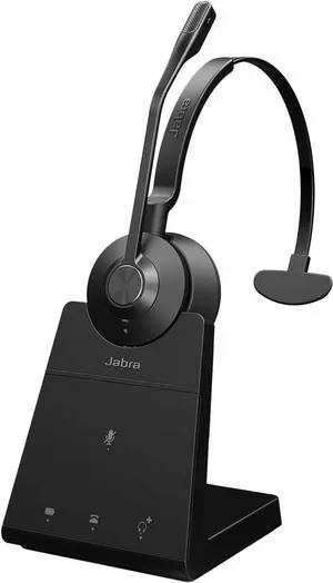 Jabra Engage 45 SE (Second Edition) Wireless Single-Ear Headphones - Bluetooth, Noise-Canceling Microphone, 13 hour Battery Life, Dual Connectivity, MS Teams Certified, Supports Other Platforms, Black Jabra Engage 45 SE (Second Edition) Wireless Single-Ear Headphones - Bluetooth, Noise-Canceling Microphone, 13 hour Battery Life, Dual Connectivity, MS Teams Certified, Supports Other Platforms, Black