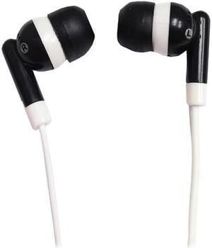 SuperSonic Black IQ-101BLACK Earbud Digital Stereo Earphone