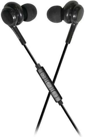MAGNAVOX Black MHP4857-BK In-Ear Silicon Earbuds with Extreme Bass