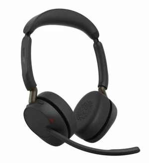 Jabra Evolve3 65 Headset - Microsoft Teams Certification - Stereo - Wired/Wireless - Bluetooth - 98.4 ft - 16 Ohm - 20 Hz to 20 kHz - Binaural - Supra-aural - 3.94 ft Cable - 36599-999-989 Jabra Evolve3 65 Headset - Microsoft Teams Certification - Stereo - Wired/Wireless - Bluetooth - 98.4 ft - 16 Ohm - 20 Hz to 20 kHz - Binaural - Supra-aural - 3.94 ft Cable - 36599-999-989