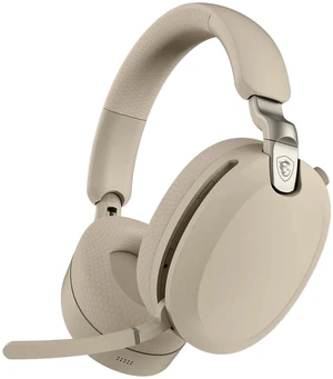 MSI MAESTRO 500 WIRELESS Gaming Headset, 40mm Drivers, Foldable Design, Active Noise Cancellation, Multi Platform Compatible, IVORY MSI MAESTRO 500 WIRELESS Gaming Headset, 40mm Drivers, Foldable Design, Active Noise Cancellation, Multi Platform Compatible, IVORY