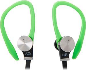 Fuji Labs Green AUFJ-SQWBS306GR 3.5mm Connector Sonique SQ306 Premium Beryllium In-Ear Headphones with In-line Mic