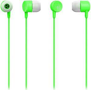 Fuji Labs Green AUFJ-SQNMS101GR 3.5mm Connector Sonique SQ101 Designer In-Ear Headphones