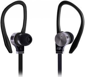 Fuji Labs Black AUFJ-PSQWBS306BK 3.5mm Connector 2nd Gen Sonique - SQ306 High-Grade Pure Beryllium In-Ear Headphones with Built-In Mic