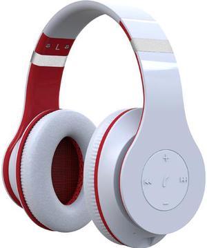 Fuji Labs White AUFJ-W-HD2000-WH Bluetooth Wireless HD2000 Professional Stereo Headphones