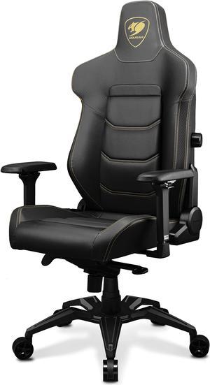 COUGAR Armor EVO Royal, Gaming Chair with Integrated 4-way Lumbar Support, Magnetic Neck Pillow, 180º Reclining, 4D Armrest