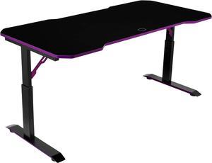 Cooler Master GD160 PC Gaming Desk, Gaming Table, Black, Purple