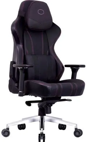 Cooler Master Caliber X2 Gaming Chair - Memory Foam, Synthetic PU Leather, Aluminum - Black - CMI-GCX2-BK Cooler Master Caliber X2 Gaming Chair - Memory Foam, Synthetic PU Leather, Aluminum - Black - CMI-GCX2-BK