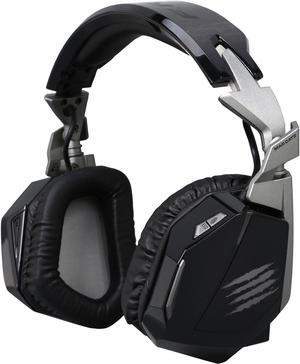 Mad Catz F.R.E.Q.4D 3.5mm/ USB Connector Circumaural Stereo Gaming Headset for PC, Mac and Smart Devices - Black