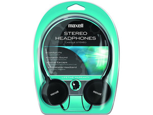Cyber Acoustics ACM-70B Stereo Headphones – Lightweight, On-Ear, 3.5mm Plug