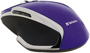 Verbatim 99017 Purple 6 Buttons 1 x Wheel RF Wireless Mouse