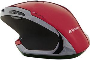 Verbatim 99021 Red 8 Buttons 1 x Wheel RF Wireless Mouse