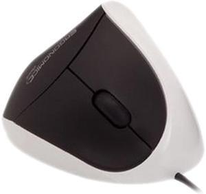 Ergoguys EM011-W White 5 Buttons 1 x Wheel USB Wired Optical Mouse