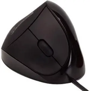 USB BLACK COMFI ERGONOMIC MOUSE BY ERGOGUYS