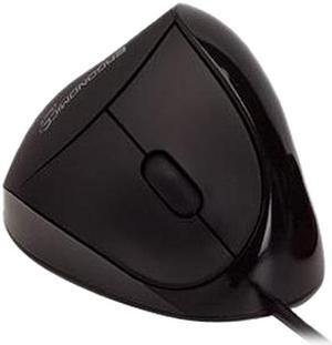 Ergoguys Comfi Ergonomic Mouse EM011-BK Black 5 Buttons 1 x Wheel USB Wired Optical Mouse