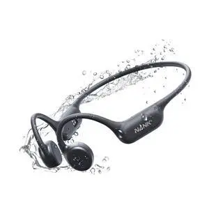 NANK Runner 4 Bone Conduction Wireless Bluetooth Headphones with IPX8+ 8 hours play time + 16 GB MP3 player, Grey NANK Runner 4 Bone Conduction Wireless Bluetooth Headphones with IPX8+ 8 hours play time + 16 GB MP3 player, Grey