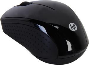 HP X3000 H2C22AA#ABL Black 3 Buttons 1 x Wheel USB RF Wireless Optical Mouse
