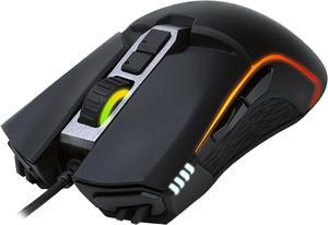 AORUS M5 Real 16000 DPI Optical Sensor, Ergonomic design, Adjustable Weight and Balance, RGB Fusion 2.0 Wired Gaming Mouse, Matte Black (GM-AORUS M5)
