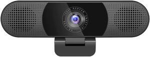 eMeet SmartCam C980 Pro All-in-One 1080P Webcam w/ 4 Mics and 2 Speakers  EMC8BF-LD