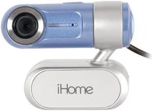 iHome IH-W311NN 0.3 M Effective Pixels USB 2.0 MyLife Notebook Webcam - Blue iHome IH-W311NN 0.3 M Effective Pixels USB 2.0 MyLife Notebook Webcam - Blue