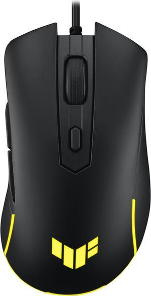 ASUS TUF Gaming M3 Gen II ultralight 59-gram wired gaming mouse, IP56 dust and water resistance, 8000 dpi sensor, six programmable buttons, Black