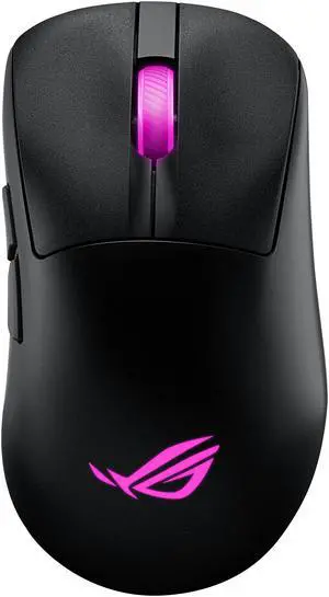 ASUS ROG Keris II Origin Wireless Gaming Mouse, 64g Ergonomic,  AimPoint Pro 42K DPI Optical Sensor, ROG Micro Switches II, SpeedNova Ultrafast Wireless, Bluetooth Compatible - Black