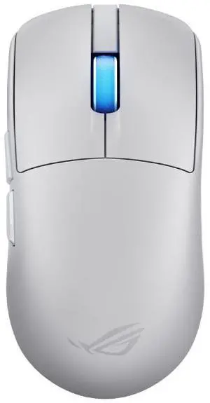 ASUS ROG Harpe II Ace Wireless Esports Gaming Mouse (2025) Pro-Tested, 48g Lightweight, Tri-Mode Connectivity, 42K DPI, 8K Polling, 101Hr Battery, Web-Based Tool, PC/Mac Support - White