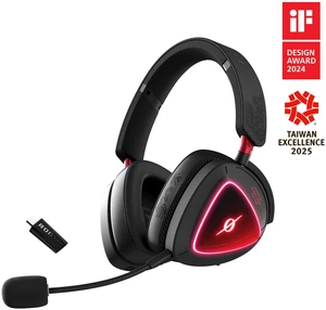ASUS ROG Delta II Phantom Blade Zero Edition Gaming Headset - Tri-Mode Bluetooth, 2.4GHz ROG SpeedNova & 3.5mm, DualFlow Audio, 50mm Titanium Drivers, 10mm Boom Mic, Aura RGB - Black ASUS ROG Delta II Phantom Blade Zero Edition Gaming Headset - Tri-Mode Bluetooth, 2.4GHz ROG SpeedNova & 3.5mm, DualFlow Audio, 50mm Titanium Drivers, 10mm Boom Mic, Aura RGB - Black