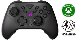 ASUS ROG Raikiri II Xbox Wireless Gaming Controller - 2.4GHz/BT/3.5mm, TMR Joysticks, Anti-Slip Grip, Travel Case, up to 50H Battery, Web-based Config - for Xbox Series X|S, ROG Ally, PC ASUS ROG Raikiri II Xbox Wireless Gaming Controller - 2.4GHz/BT/3.5mm, TMR Joysticks, Anti-Slip Grip, Travel Case, up to 50H Battery, Web-based Config - for Xbox Series X|S, ROG Ally, PC