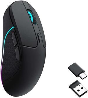 Keychron M3 Wireless Mouse RGB  Black  1K Polling Rate  26000 DPI  Lightweight  24 GHz or Bluetooth 51 connectivity