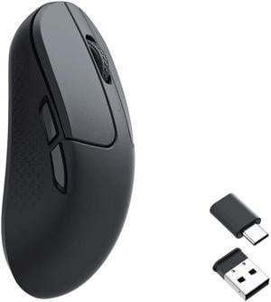 Keychron M3 Mini Wireless Mouse - Black - 1K Polling Rate - 26000 DPI - Lightweight - 2.4 GHz or Bluetooth 5.1 connectivity