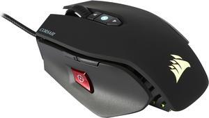 Corsair Gaming M65 PRO RGB FPS Gaming Mouse, Backlit RGB LED, 12000 DPI, Optical, Black