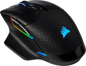 Corsair DARK CORE RGB PRO CH9315411NA Black 8 Buttons 1 x Wheel USB 20 TypeA SLIPSTREAMBluetooth Wireless Wired Optical FPSMOBA Gaming Mouse Backlit RGB LED