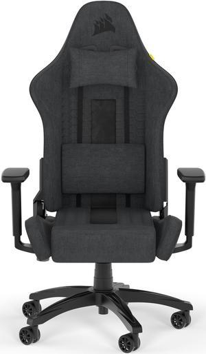 Corsair TC100 RELAXED Gaming Chair - Grey and Black Fabric - CF-9010052-WW