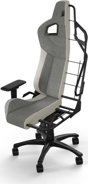 Corsair CF-9010058-WW Corsair T3 Rush Gaming Chair - Grey/White Fabric - CF-9010058-WW