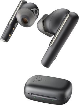 Poly Voyager Free 60 UC Black Earbuds + BT700 USB-C Adapter + Basic Charge Case