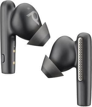 Poly Voyager Free 60 Carbon Black Earbuds + Basic Charge Case