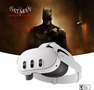 Meta Quest 3 512GB — The Most Powerful Quest — Ultimate Mixed Reality Experiences — Get Batman: Arkham Shadow and a 3-Month Trial of Meta Quest+ Included